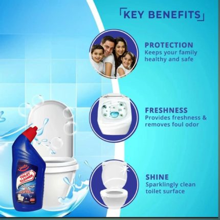 Smile Toilet Cleaner | Powerful Cleaning. Lasting Freshness.